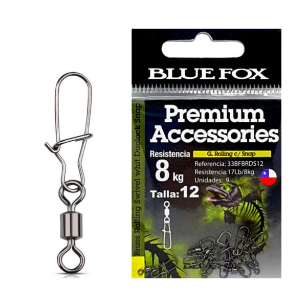 destorcedor BLUE FOX - 8 kg / talla:12