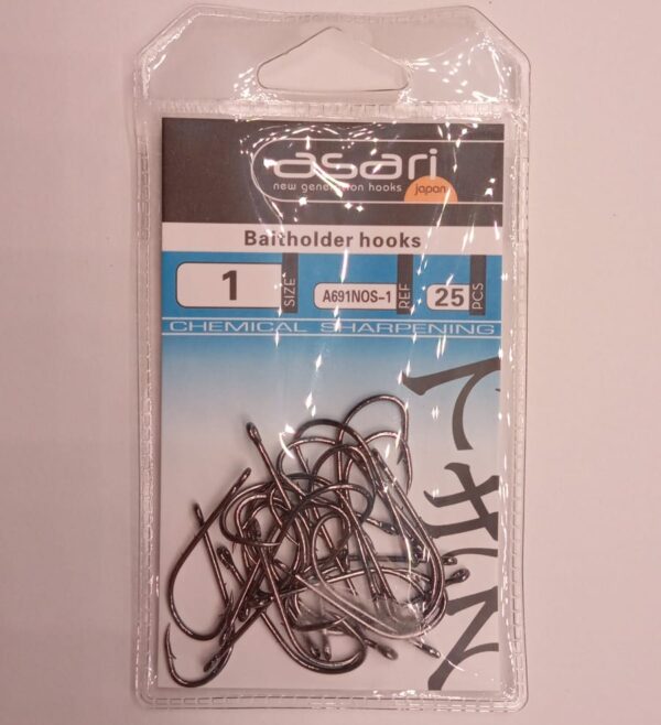Anzuelo Asari BaitholderHooks Size #1