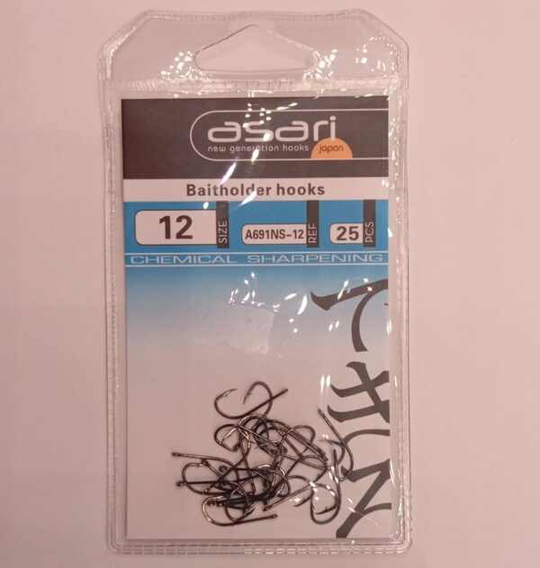 Anzuelo Asari BaitholderHooks Size #12