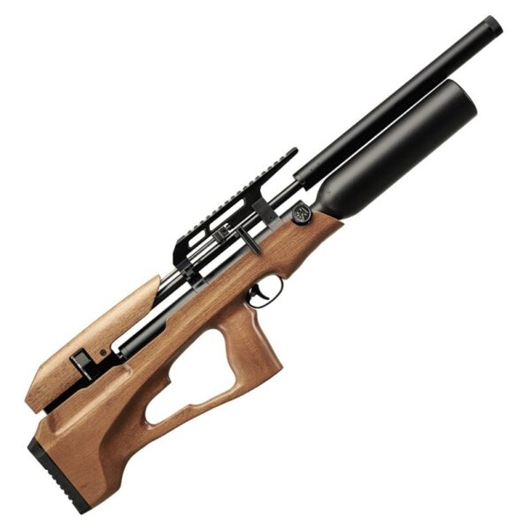 carabina-pcp-snowpeak-p35xB-botella-madera Rifle P35XB