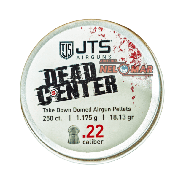 Postones JTS Dead Center Cal.22 1,175g/18.13gr 250 pcs.