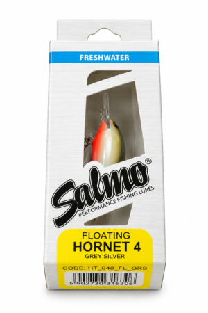 SEÑUELO Hornet 4 Floating *  Color: Grey Silver